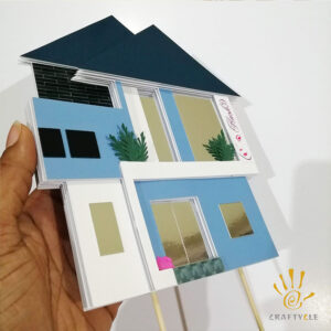 Cake Topper Architecture Store Opening Corporate Event Layered Cake Topper
