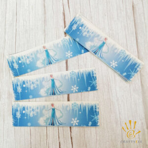 12pcs Waterbottle Label Frozen Theme Elsa Anna Party Birthday Decorations Waterbottle Wrap