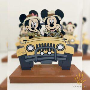 Mickey Minnie Safari Kids Party Craft Decor Centerpiece